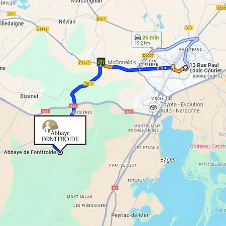 公寓 Mosaique 纳博讷